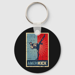 Amerikick America Kickboxen 4. Juli Tolles U Schlüsselanhänger
