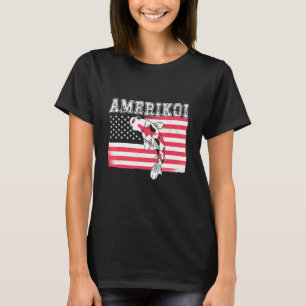 Amerikoi Japanisch Koi Carp Nishikigoi Fish Lover T-Shirt