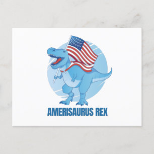 Amerisaurus Rex Postkarte
