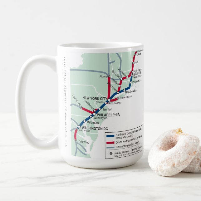 AmeriStarRail-Tasse Kaffeetasse (Mit Donut)