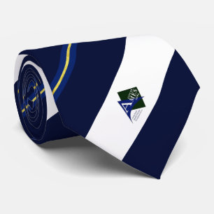 Ames (Iowa) Stadtflagge Neck Tie Krawatte