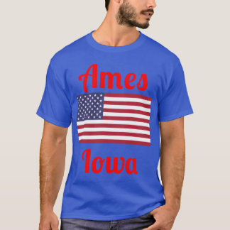 Ames Iowa Stilvolle Prints T-Shirt