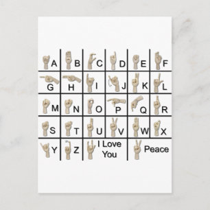 AmeslanAlphabet120710 Postkarte