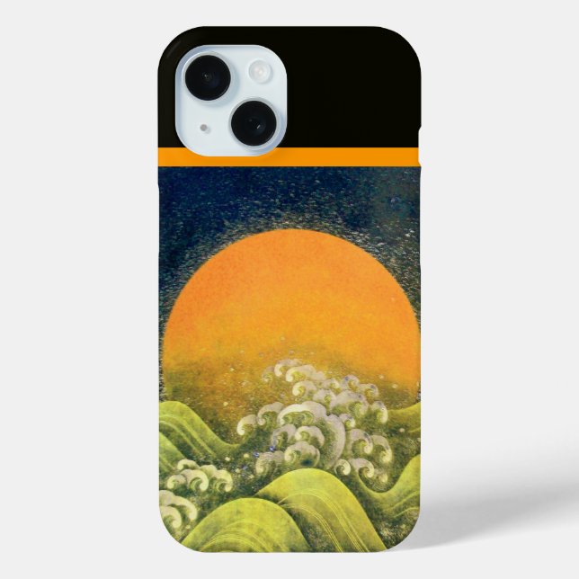 AMETERASU, SUN GODDESS Yellow Green Black Case-Mate iPhone Hülle (Rückseite)