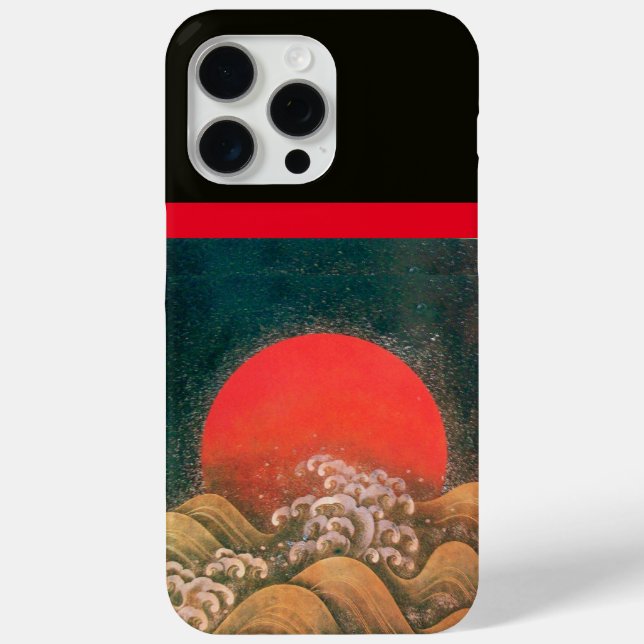 AMETERASU, SUN GODESS Red Brown Black Case-Mate iPhone Hülle (Rückseite)
