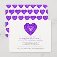 Amethyst 6. Hochzeit lila Edelstein Herzfarbe Aqua