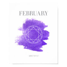 Amethyst Birthstone Februar