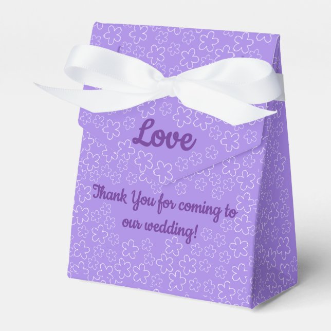 Amethyst Blossom Fvor Box Geschenkschachtel (Vorderseite)