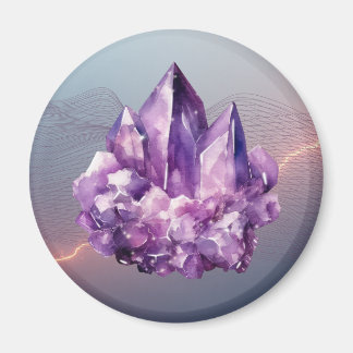 Amethyst Cluster-Magnet Magnet