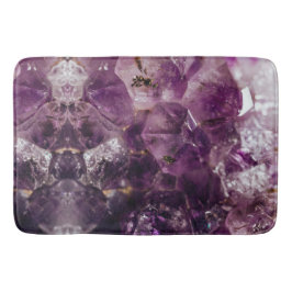 Amethyst Crystal Cleansing Energy Bath Mat Badematte