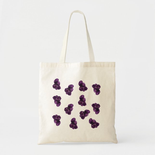Amethyst Crystal Stone Budget Tasche (Vorne)