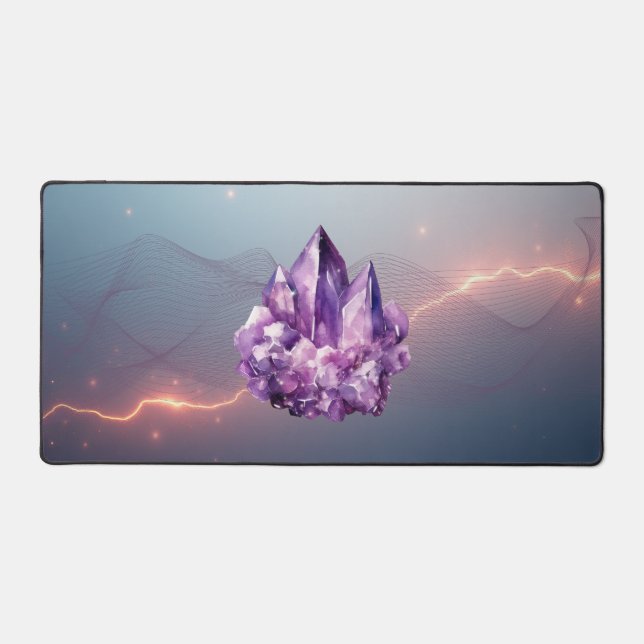 Amethyst Desk Mat Schreibtischunterlage (Vorderseite)