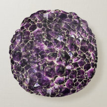 Amethyst Edelstein-Kristalldruck