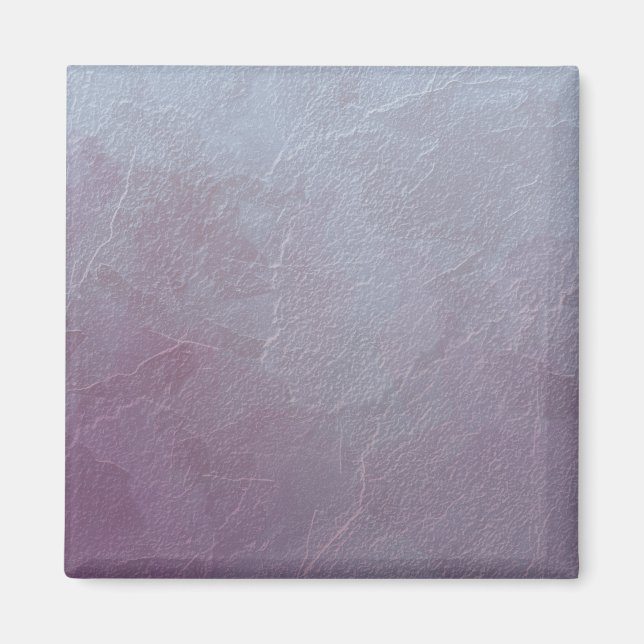 Amethyst-Eis-Abstraktkunst Magnet (Vorne)