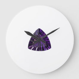 Amethyst, Februar Birthstone Lila Große Wanduhr