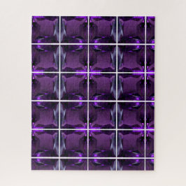 Amethyst Gemstone Lila Puzzle