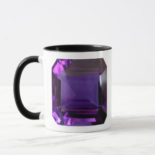 Amethyst Gemstone Lila Tasse