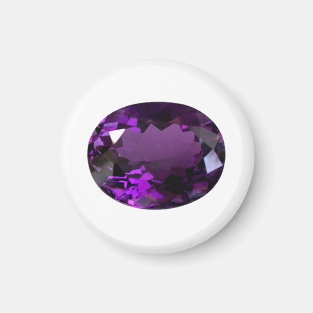 Amethyst Gemstone Magnet (Vorne)