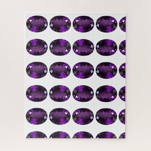 Amethyst Gemstone Puzzle (Vertikal)