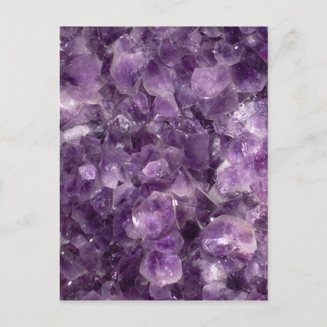 Amethyst Geode Postkarte (Vorderseite)