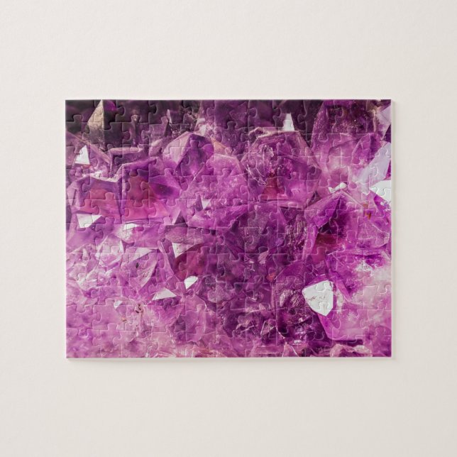 Amethyst Geode Puzzle (Horizontal)