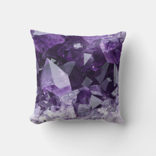 Amethyst-Heilsteincluster Kissen