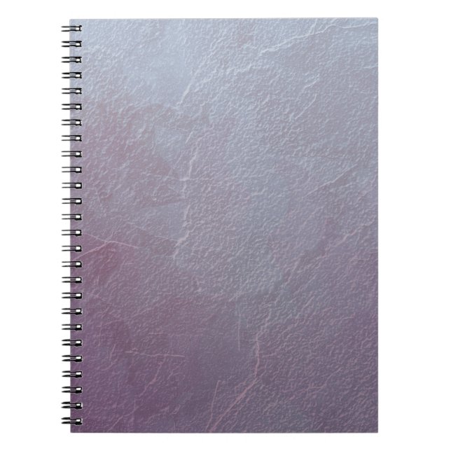 Amethyst Ice Abstrakt Art Notizblock (Vorderseite)