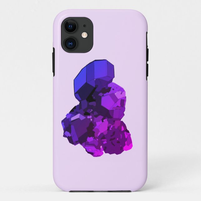 Amethyst iPhone SE + iPhone 5/5S, selten dort Case-Mate iPhone Hülle (Rückseite)