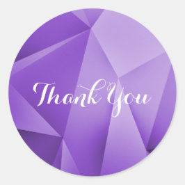 Amethyst Jewel Tones Danke an Stickers