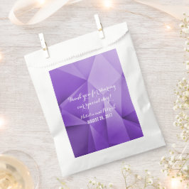 Amethyst Jewel Tones Gastgeschenk Hochzeit Bags Geschenktütchen