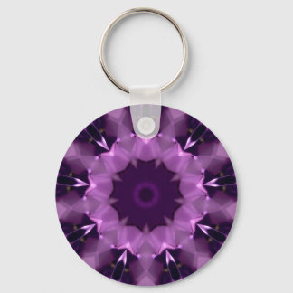Amethyst Kaleidoskop Schlüsselanhänger