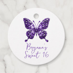 Amethyst Kristall Schmetterling Februar Geburtsste Geschenkanhänger