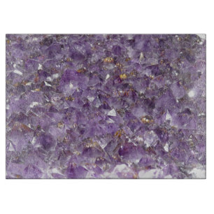 Amethyst Light Lila Stone Cutting board Schneidebrett