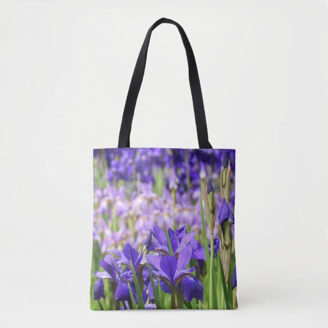 Amethyst Lila Irises Garden (Vorderseite)