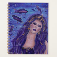 Amethyst lila Meerjungenkunst von Renee L. Lavoie