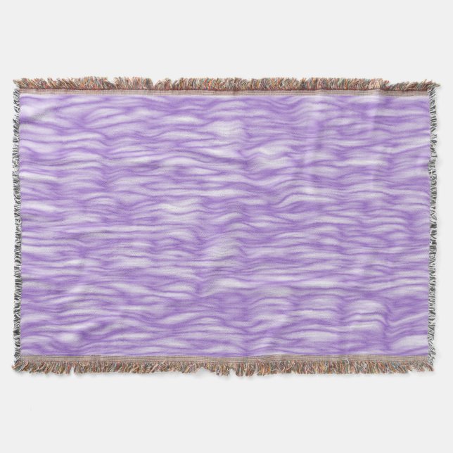 Amethyst Lila-Pelzmuster Decke (Vorderseite)