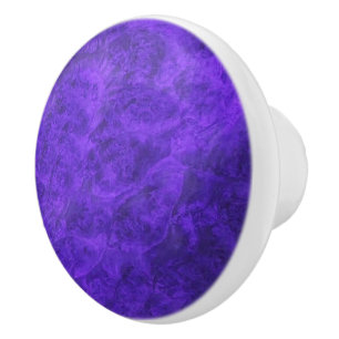 Amethyst Lila Velvet Keramik Pull Keramikknauf