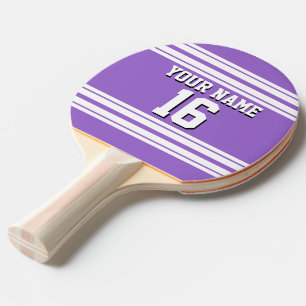 Amethyst Lila Whisky Team Jersey Name Tischtennis Schläger