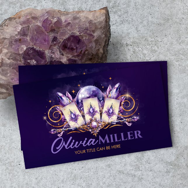 Amethyst Magic - Oracle Cards, Ball und Crystals Visitenkarte (Von Creator hochgeladen)