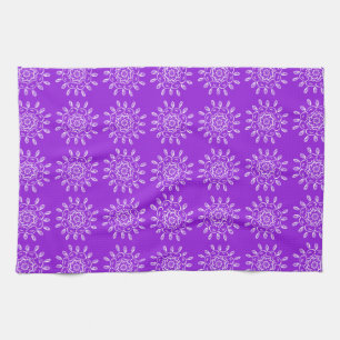 Amethyst Mandala Handtuch