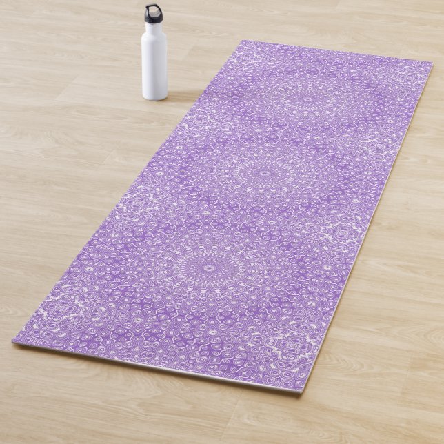 Amethyst Mandala Pattern Design Yogamatte (Beispiel)