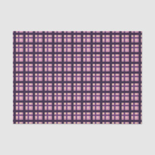 Amethyst Peach Pink Lila Lilac Streifen Kariert Seidenpapier