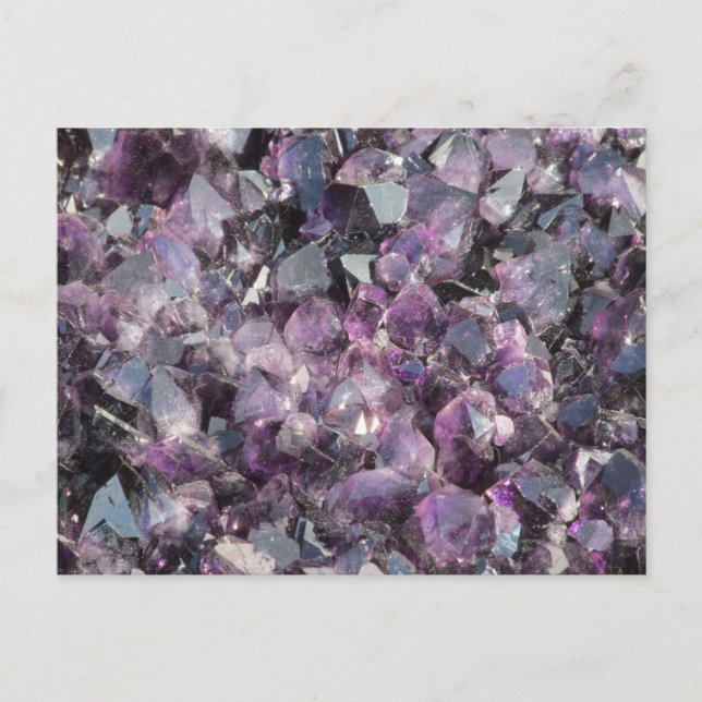 Amethyst Postcard Postkarte (Vorderseite)