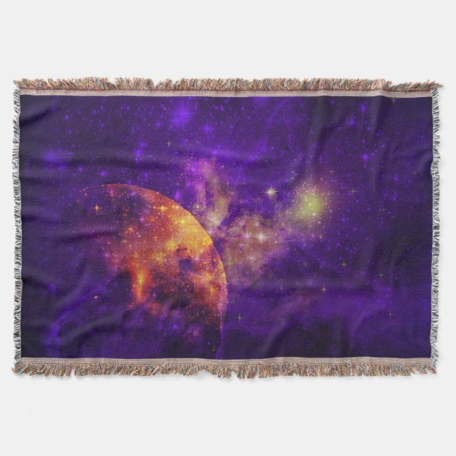 Amethyst Sky, Goldener Planet in Nebula-Keule Decke (Vorderseite)