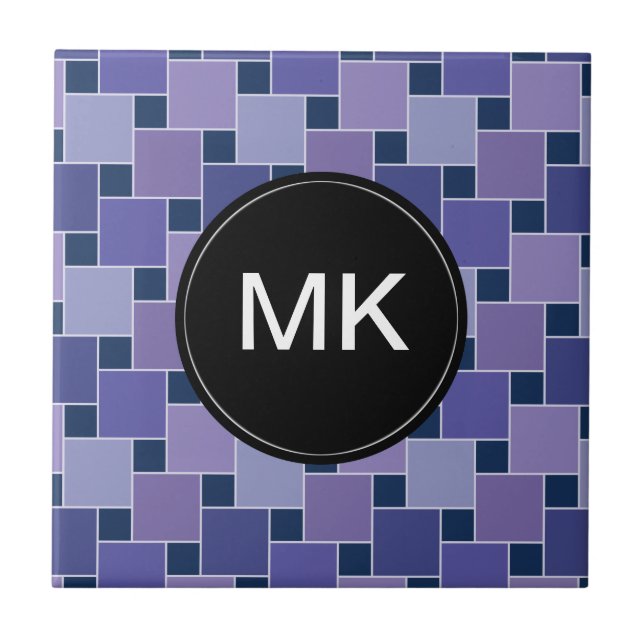 Amethyst Square Fliese (Vorderseite)