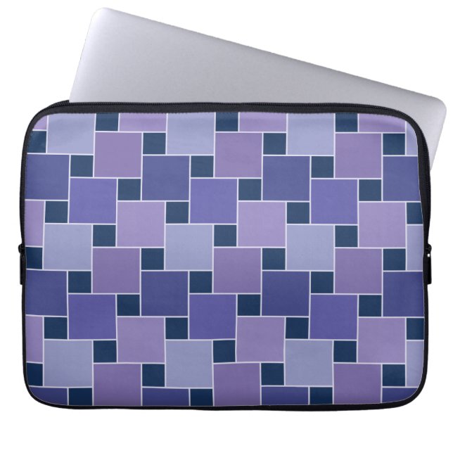 Amethyst Square Laptopschutzhülle (Vorderseite)