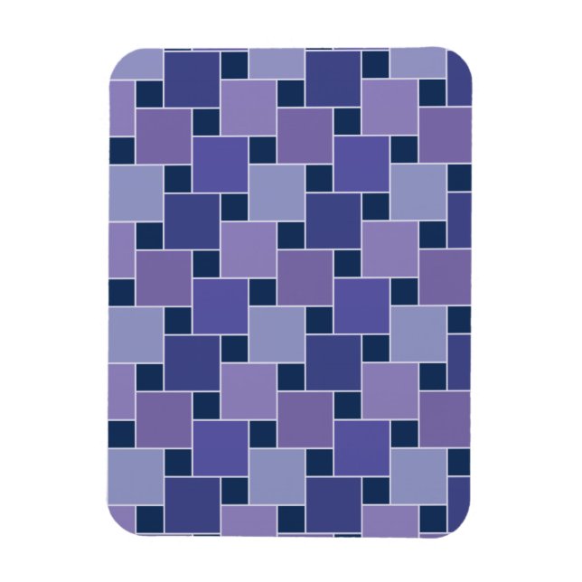 Amethyst Square Magnet (Vertikal)