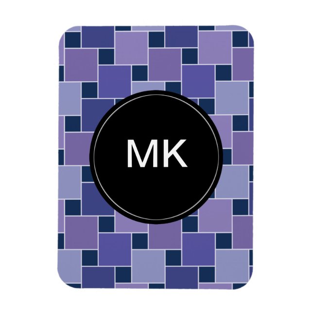 Amethyst Square Magnet (Vertikal)