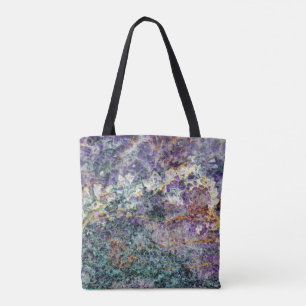 Amethyst-Stein Textur Muster Gestein Edelstein Min