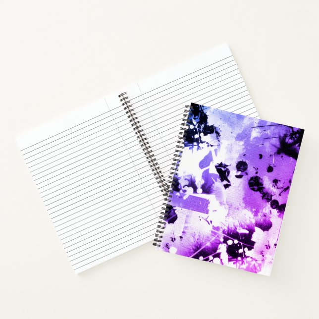 Amethyst-Tinte Notizbuch (Innenseite)